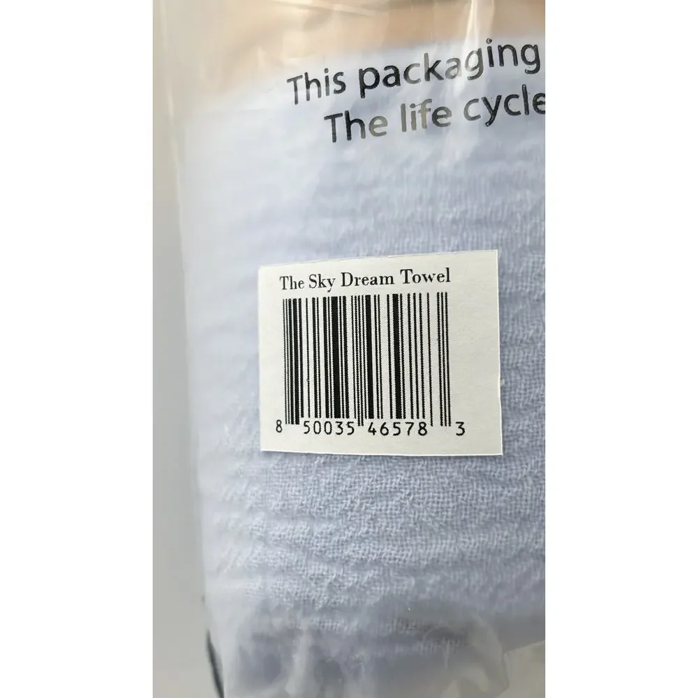 Teema The Sky Dream Organic Cotton Turkish Towel Bath Sheet 68